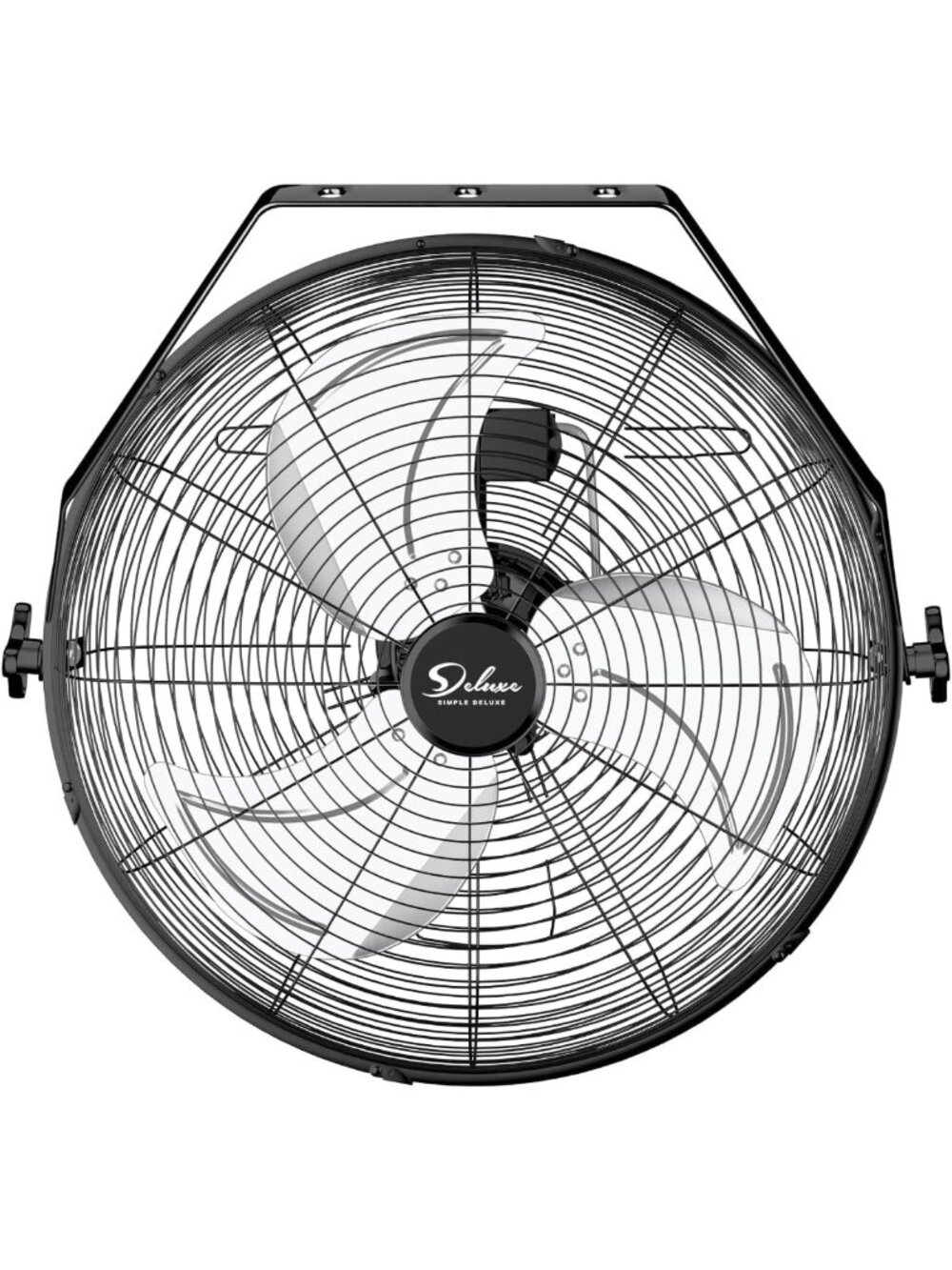 High Velocity 18" Industrial Wall Mount Fan - 4200 CFM, 3 Speed for Workshop